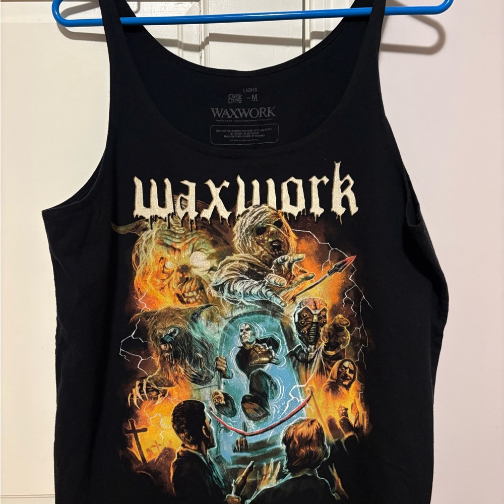 Waxwork Graphic Tank Top by Cavity Colors
